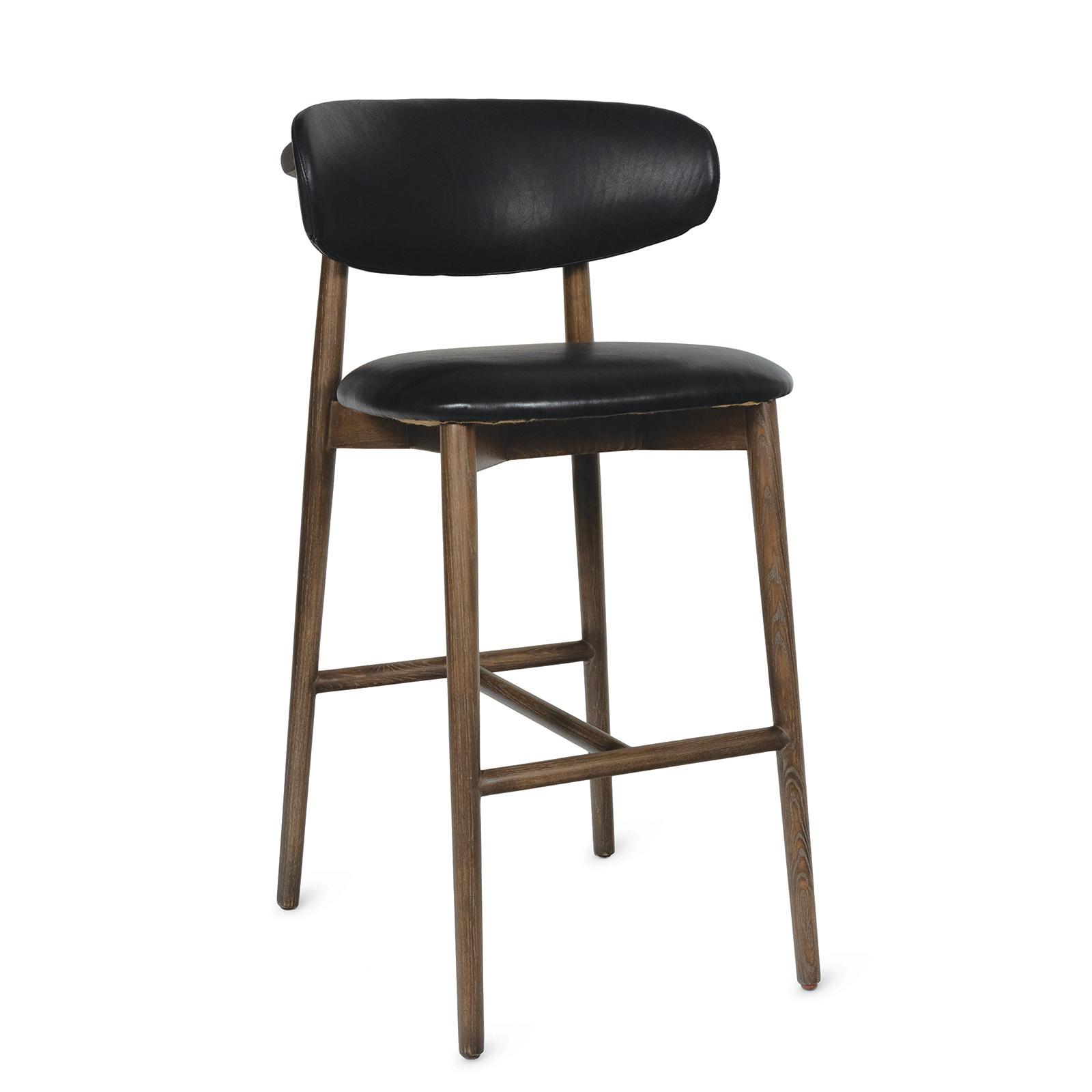 Ethan Leather Bar Stool | Regina Andrew Detroit